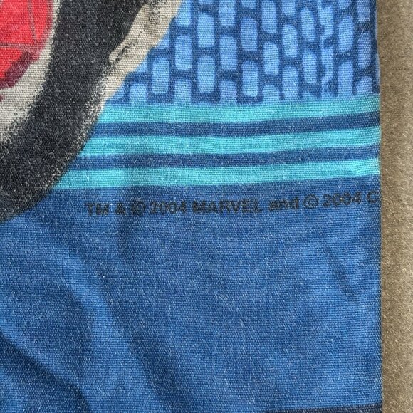 Marvel Disney 2004 Spider-Man Double Sided Pillow Case Standard Comics Y2K 2000s - Picture 2 of 6